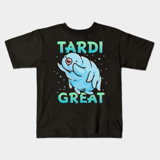 Water Bear Tardigrade Tardi Great Kids T-Shirt